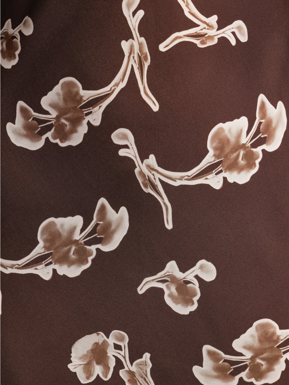 NEW Petal & Pup Maia Long Sleeve Maxi Dress - Chocolate Orchid - Picture 6 of 14